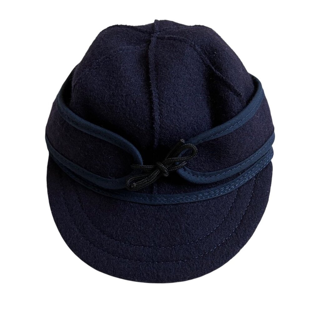 Stormy Kromer The Lil' Kromer Cap (Navy) - Size Medium